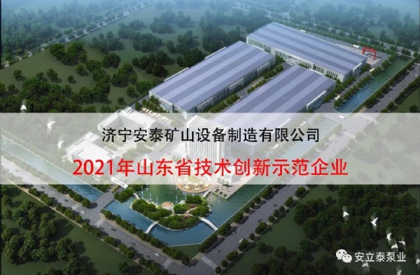 安立泰顺利入选2021年山东省技术创新示范企业