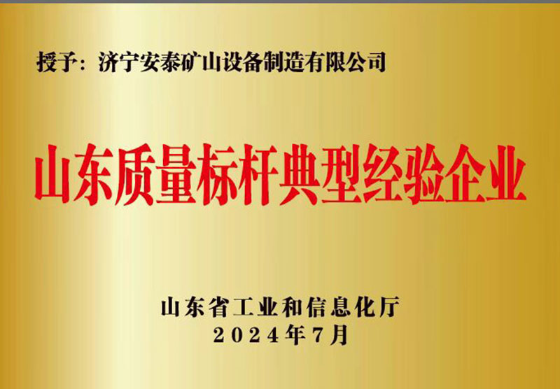 1山东质量标杆典型经验企业